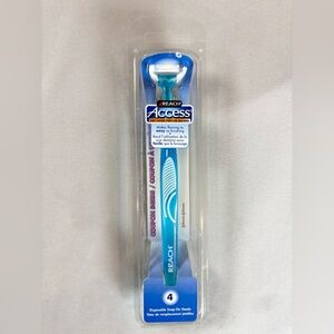Reach Access Daily Flosser With 4 Replacement Heads New From 2003 Blue